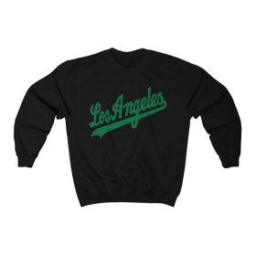 Classic Los Angeles Black Green Sweatshirt