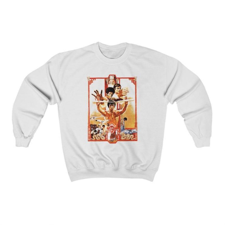 Enter the Dragon (1973) Sweatshirt, Retro Bruce Lee Film, Mens and Womens Sweater