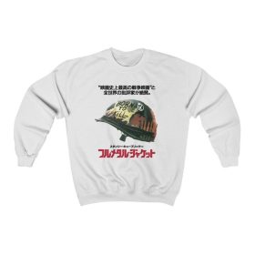 Full Metal Jacket Japan Poster (1987) Sweatshirt, Born To Kill, Vietnam War Film, Adult Mens Womens Jumper