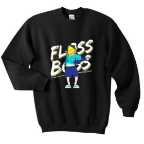 floss boss dancing sweatshirt